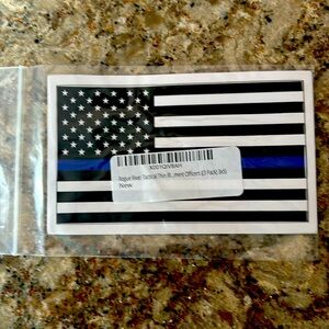 Blue Lives Matter Flag Sticker Vinyl Decal for Car Sticker Support of Police